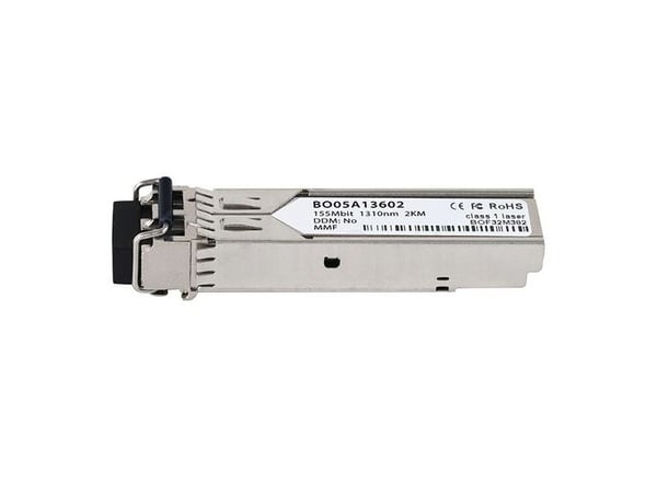 BlueOptics 02315233-BO, 155 Mbit/s, SFP, LC, 2000 m, 1310 nm, 100 Gigabit Ethernet