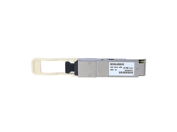 BlueOptics AFBR-89CDDZ-BO, Fiberoptik, 100000 Mbit/s, QSFP28, MTP/MPO, SR4, 100 m
