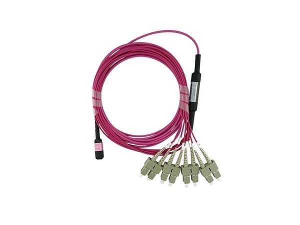BlueOptics SFP5142FU5MKB, 5 m, OM4, MPO, 4x SC