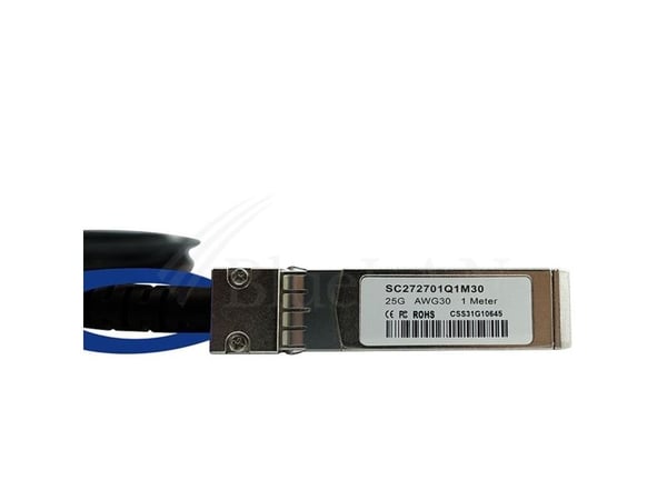 BlueOptics SFP28-DAC-1M-ZY-BL, 1 m, SFP28, SFP28, Hunkjønn