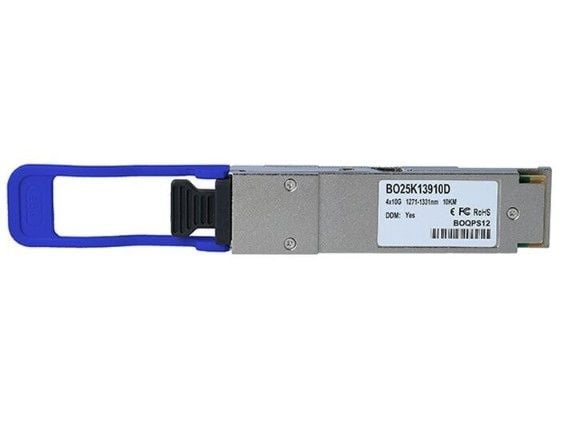 BlueOptics QSFP-40G-PLR4-BR-BO, Fiber optisk, 40000 Mbit/s, QSFP, 10000 m, 1310 nm, 40GBASE