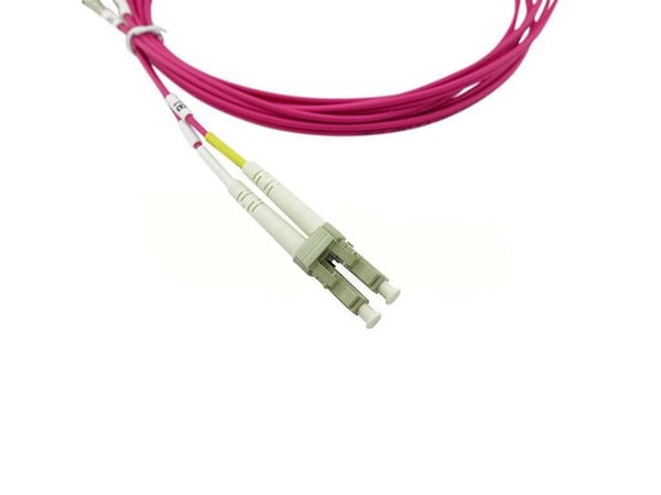 Kompatibel Dell EMC CBL-LC-OM4-10M BlueOptics dupleks fiberoptisk patchkabel, LC-UPC/LC-UPC beige, 10 meter, multimode, G50/125µm OM4, inngangsdemp...