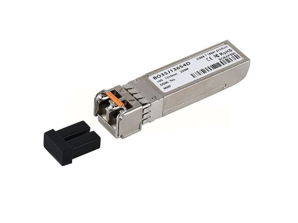 BlueOptics J9152AS-BO, Fiber optisk, 10000 Mbit/s, SFP+, SFP+, 220 m, 1310 nm