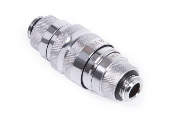 Alphacool 17560 - Tilpasningssett - Messing - Nikkel - Sølv - 1/4" - CE - FC - RoHS - myke slanger (PVC - Silikon - Neopren) (17560)