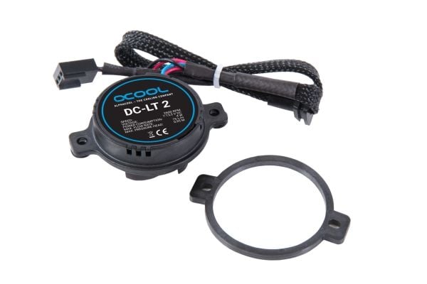 Alphacool DC-LT 2, Pumpe, Keramisk, Plast, Sort, 3-pin, 52 mm, 18 mm