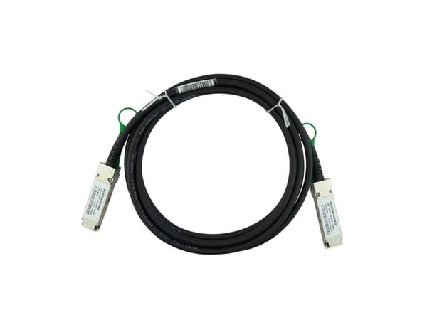 BlueOptics 740-038623-BL, 1 m, QSFP, QSFP, Hankjønn/hankjønn