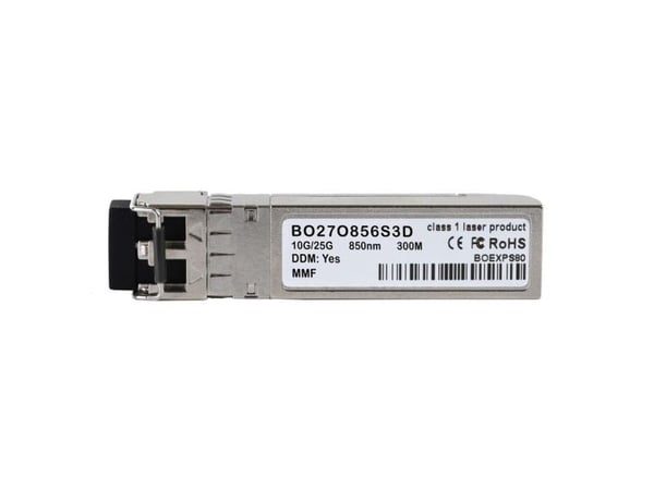BlueOptics BO27O856S3D-BO, Fiber optisk, SFP28, 300 m, 850 nm, 850 nm, 10 Gigabit Ethernet, 25 Gigabit Ethernet