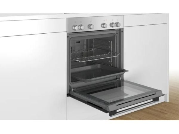 Bosch HND211AR62 - HEF010BR1+NKN645GA2E - oven med komfyrtopp - innebygd