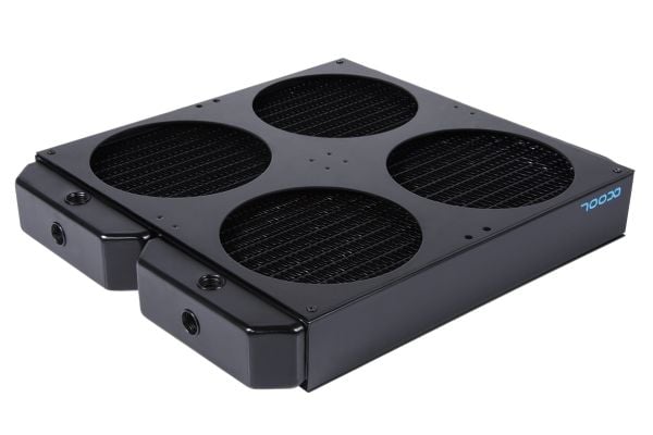Alphacool NexXxoS XT45, Radiator, Kopper, Stål, Sort, 322 mm, 280 mm, 49 mm