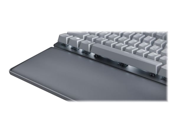 Razer Pro Type Ultra - Tastatur - bakgrunnsbelyst - trådløs - USB-C, Bluetooth, 2.4 GHz - QWERTY - USA - tastsvitsj: Razer Yellow
