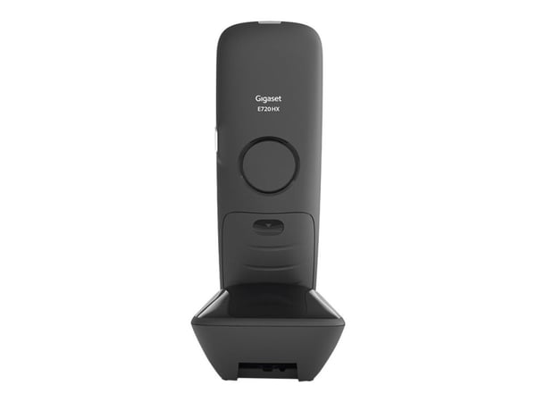 Gigaset E720HX - Trådløst ekstra håndsett med anrops-ID - ECO DECT\GAP\CAT-iq - SIP, RTP - svart