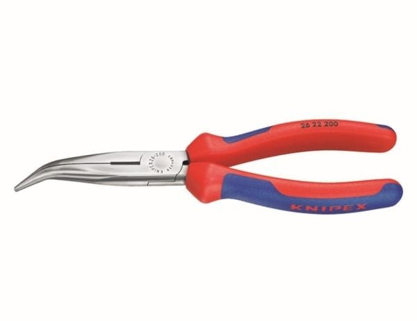 Knipex 26 22 200, Diagonal tang, 2,5 mm, 7,3 cm, Stål, Blå, Rød, 200 mm