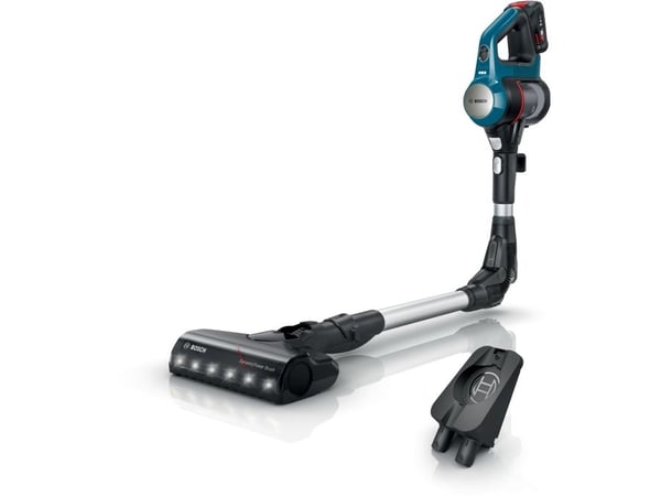 Bosch BSS71125AH, 2-i-1 stavstøvsuger, Uten pose, Svart, Blå, Tørr, 82 dB, Batteri