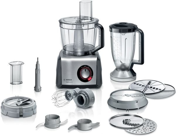Bosch MultiTalent 8 MC812M865 - Matberedare - 1250 W - borstat stål/svart