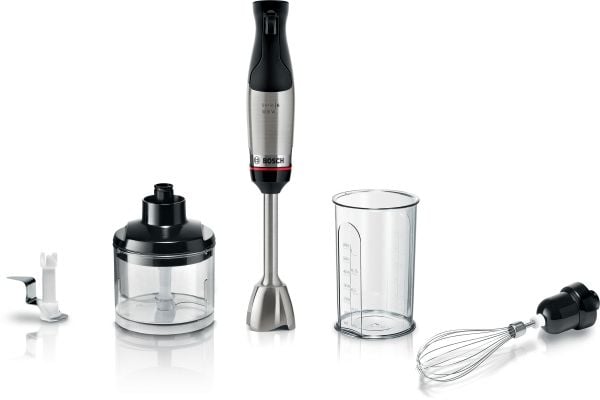 Bosch Serie 6 MSM6M622, Matlagingsblender, 0,6 l, 1,4 m, 1000 W, Sort, Rustfritt stål