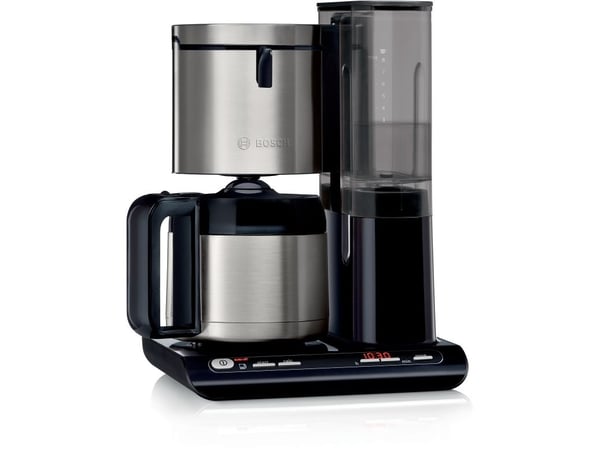 Bosch Styline TKA8A683 - Kaffemaskin - 8 koppar - svart