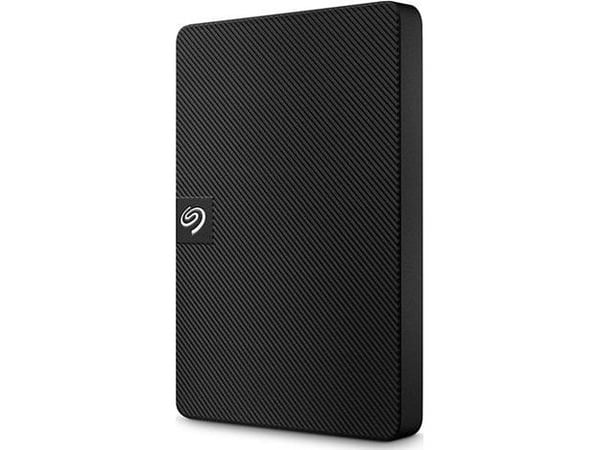 Seagate Expansion STKN1000400 - Harddisk - 1 TB - ekstern (bærbar) - USB 3.0 - svart - med Seagate Rescue Data Recovery