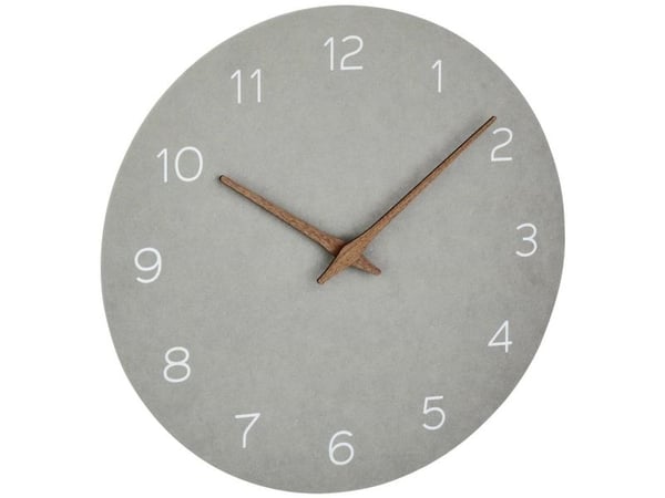 TFA 60.3054.10 Analogue Wall Clock grey