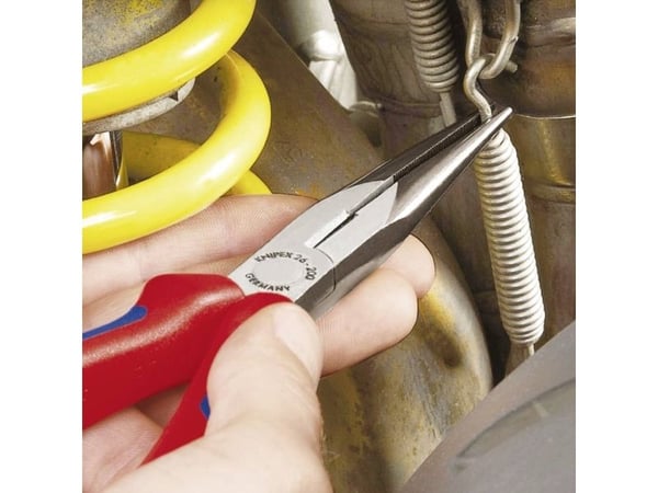 Knipex 26 22 200, Diagonal tang, 2,5 mm, 7,3 cm, Stål, Blå, Rød, 200 mm