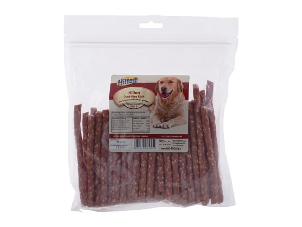 HILTON Ankka riisi tikku - hund tygge - 500g