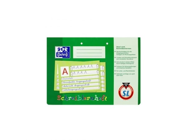 Oxford 100050089, Grønn, A4, 80 g/m²