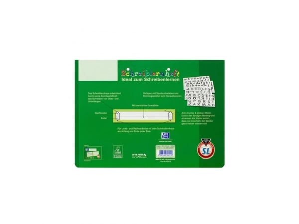Oxford 100050089, Grønn, A4, 80 g/m²