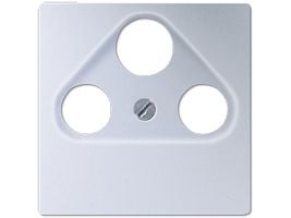 JUNG A 561 PLSAT AL, Alumiini, Duroplast, JUNG, Satelliitti + TV + Radio, 1 kpl