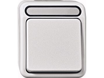 Merten MEG3117-8029, 1P, Harmaa, 250 V, 83 mm, 73 mm, 56 mm