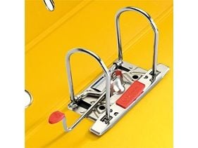 Herlitz 10834356, Polypropylen (PP), Gult, A4, 8 cm, 1 stykker