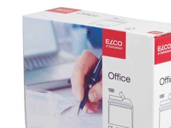 Kuvert, Elco Office Shop-box C5, paket med 100 st