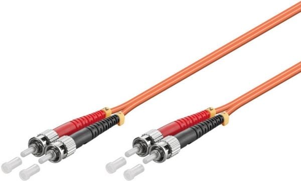 MicroConnect - Nettverkskabel - ST/UPC-multimodus (hann) til ST/UPC-multimodus (hann) - 10 m - 2 mm - fiberoptisk - dupleks - 50 / 125 mikroner - O...