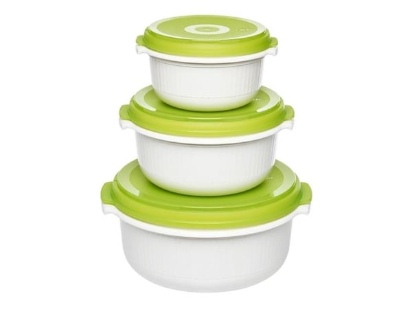 EMSA 509741, Sett, Rund, Grønn, Hvit, Polypropylen (PP), Tyskland, 500 ml