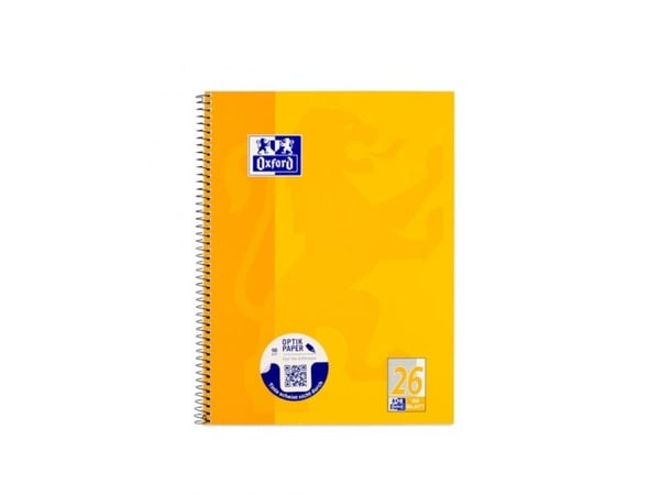 Oxford 100050356, gul, A4, 90 g/m²