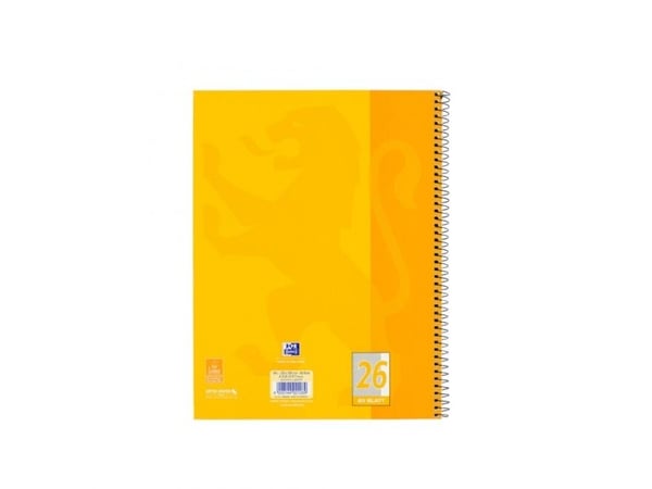 Oxford 100050356, gul, A4, 90 g/m²