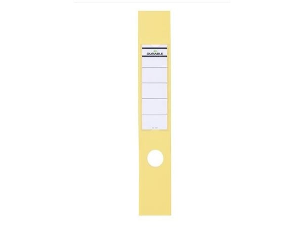 Durable ORDOFIX 60 mm, Gul, Rektangel, Ringpärm, 60 mm, 390 mm, 10 styck