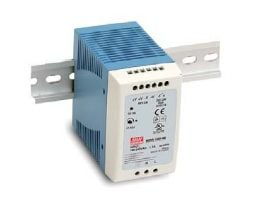 MEAN WELL MDR-100-24, 96 W, 85 - 264 V, 47 - 63 Hz, 1.3 A, 86%, Over-spenning (volt), Overoppheting, Overbelastning