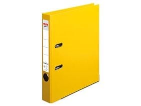 Herlitz 10834778, Polypropylen (PP), Gult, A4, 5 cm, 1 stykker