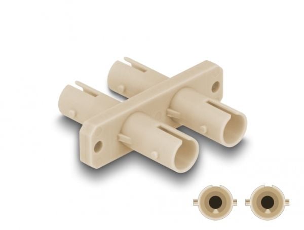 DeLOCK 87935, ST/ST, Beige, Muovi, 29,4 mm, 34,7 mm, 9,3 mm