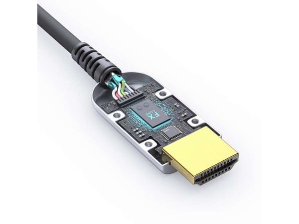 PureLink FiberX Series FX-I350 - High Speed - HDMI-kaapeli Ethernetillä - HDMI uros HDMI uros - HDMI uros - 5 m - hybridi kupari/valokuitukaapeli -...