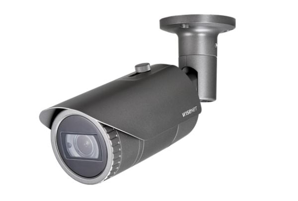 Hanwha 2MP IR Bullet Camera, IP-turvakamera, Langallinen, 120 dB, Katto, Harmaa, Bullet