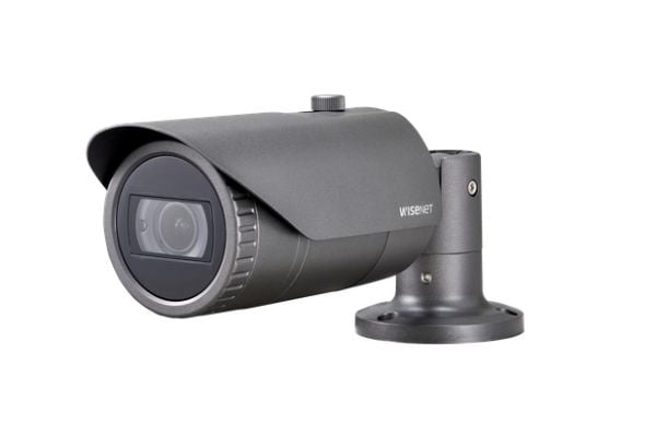 Hanwha 2MP IR Bullet Camera, IP-turvakamera, Langallinen, 120 dB, Katto, Harmaa, Bullet