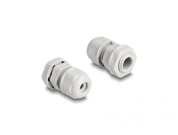DeLOCK 60468, Harmaa, Polyamidi, 2 kpl, M12, 8 mm, 1,65 cm
