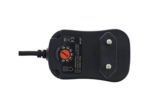 InLine 26608O, Universell, Innendørs, 110-240 V, 47-63 Hz, 12 W, 3V/4.5V/5V/6V/7.5V/9V/12V