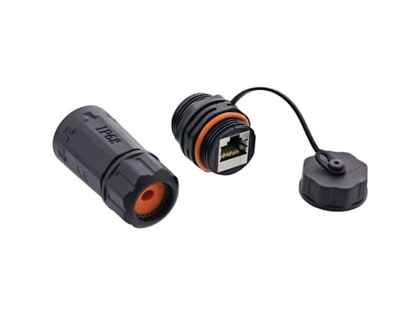 InLine 69990T, RJ-45, lajittelu, Cat6a, 36 g, 300 mm, 800 mm