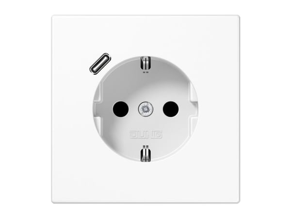 JUNG LS1520-18CWW, Tyyppi F, 5 - 35 °C, Muovi, IP20, 16 A, 50/60 Hz