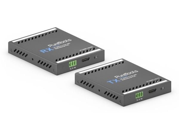 PureTools 4K HDMI HDBaseT Extender Set - Video/lyd/infrarød/seriell-utvider - RS-232, HDMI, HDBaseT, infrarød - over CAT 5e/6/6a - opp til 70 m