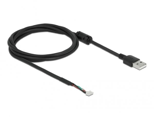 Delock - USB-kabel - USB (hann) til 4 pin SMT (hann) - USB 2.0 - 1.5 m - svart
