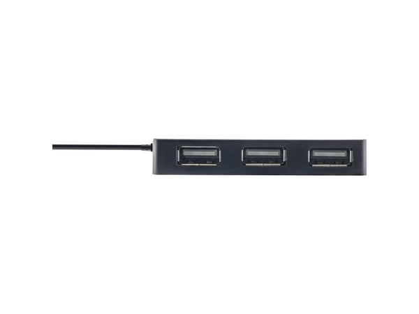 InLine 33293I, USB 3.2 Gen 1 (3.1 Gen 1) Type-A, USB 2.0, 480 Mbit/s, Musta, Muovi, 1 kpl