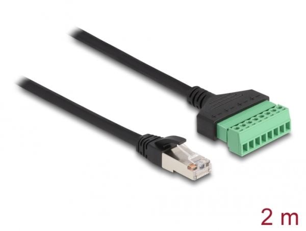 DeLOCK 66041, 2 m, Cat6, U/UTP (UTP), RJ-45
