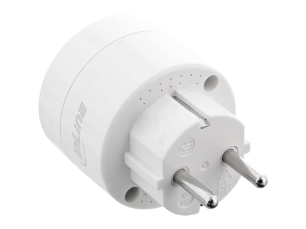 InLine 40155B, Innendørs, Hvit, 45 m, Akrylonitril-butadien-styren (ABS), Polykarbonat (PC), Ledning & Trådløs, 802.11b, 802.11g, Wi-Fi 4 (802.11n)